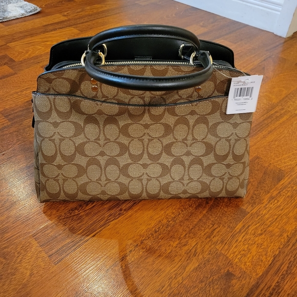 SOLD! Coach Purse! Signature Lillie Carryall in Signature Canvas - Picture 3 of 9